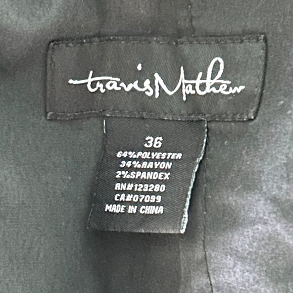 Travis Mathew Mens Gray Casual Lightweight Golf Shorts Size 36 10" Inseam - Picture 3 of 6